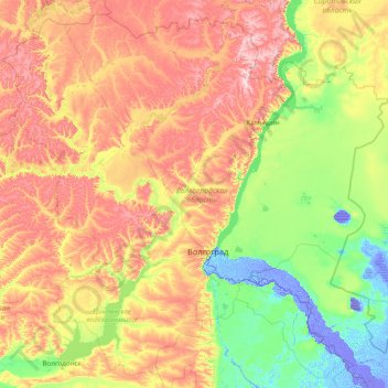 Схема районов волгограда