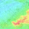 Ichtegem topographic map, relief map, elevations map