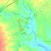 Hydepark topographic map, elevation, relief