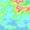 Dingle topographic map, elevation, relief