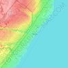 Oakville topographic map, relief map, elevations map