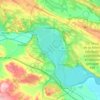 Lodosa topographic map, elevation, relief