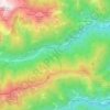 Borgomezzavalle topographic map, elevation, relief