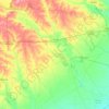 Colorado County topographic map, elevation, relief