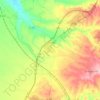 La Carlota topographic map, elevation, relief