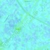 Damme topographic map, relief map, elevations map