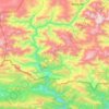 Çukurca topographic map, elevation, relief