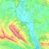Miranda de Arga topographic map, elevation, relief