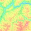 McKenzie County topographic map, elevation, relief