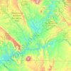 Lake Powell topographic map, elevation, relief