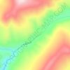 Galwan topographic map, elevation, relief