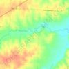 Basin Fork topographic map, elevation, relief