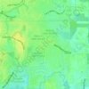 Auburn Lakes topographic map, elevation, relief