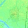 La Rinconada topographic map, elevation, relief